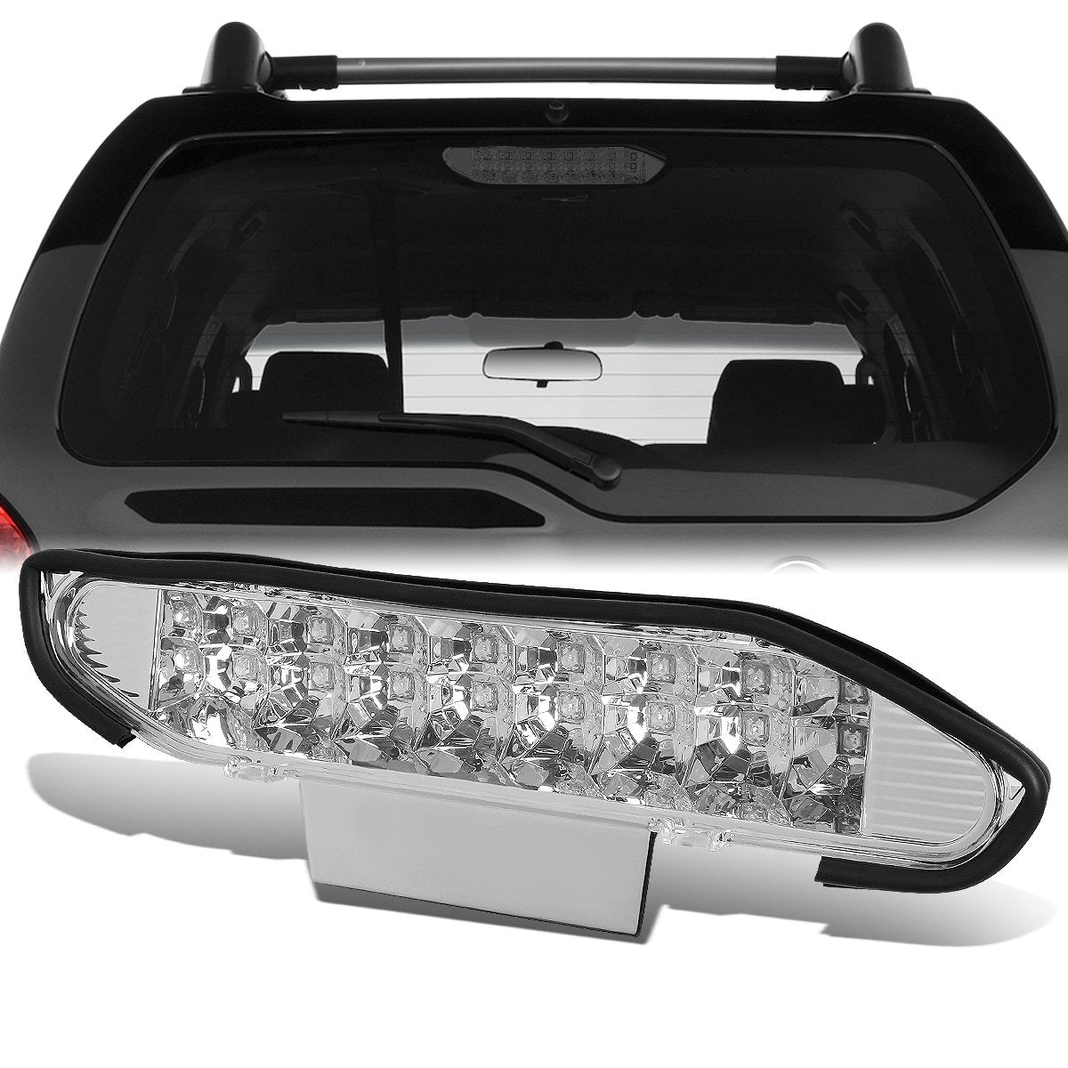 Nuvision Lighting, 00-04 Nissan Xterra LED 3rd Brake Light - Clear Lens