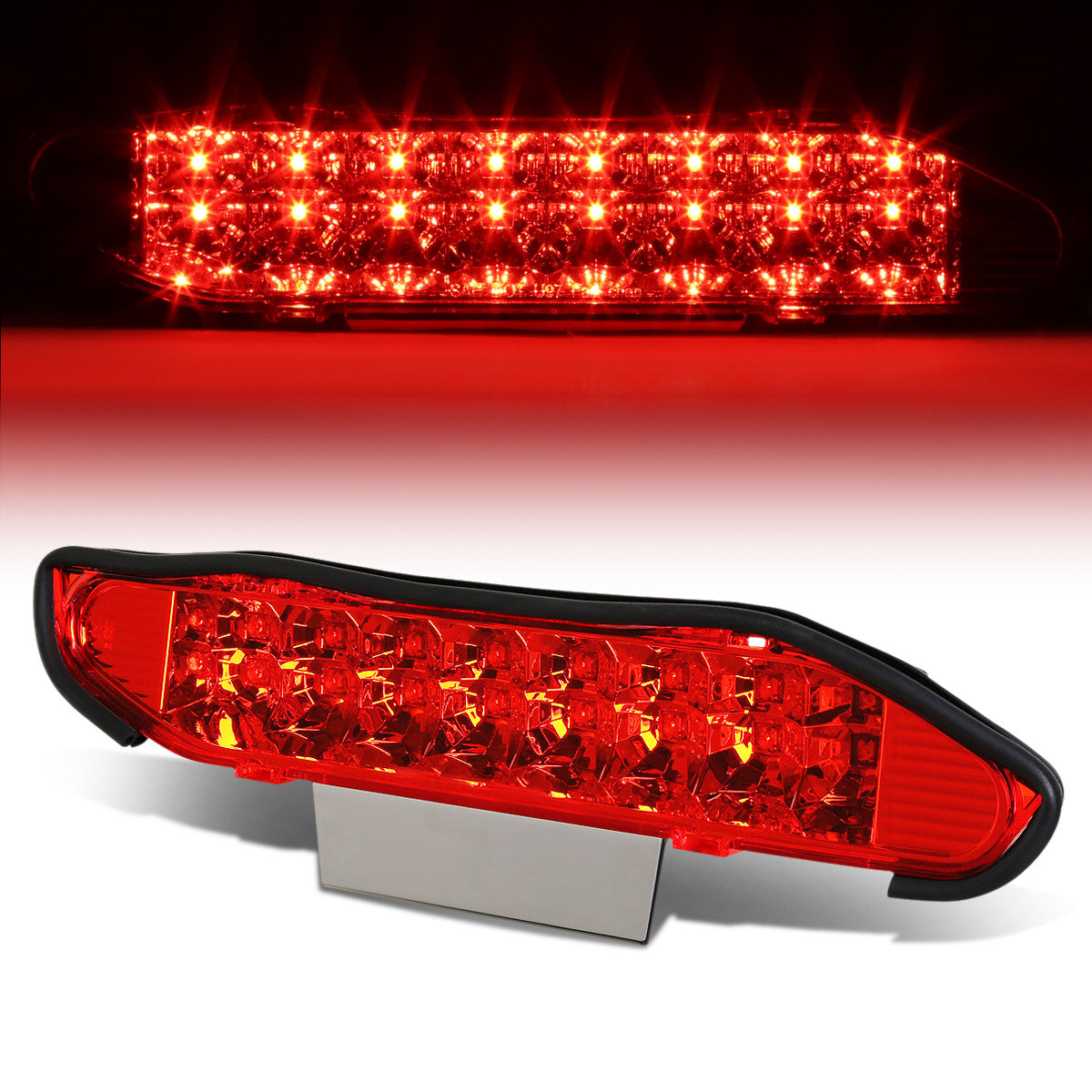 Nuvision Lighting, 00-04 Nissan Xterra LED 3rd Brake Light - Red Lens