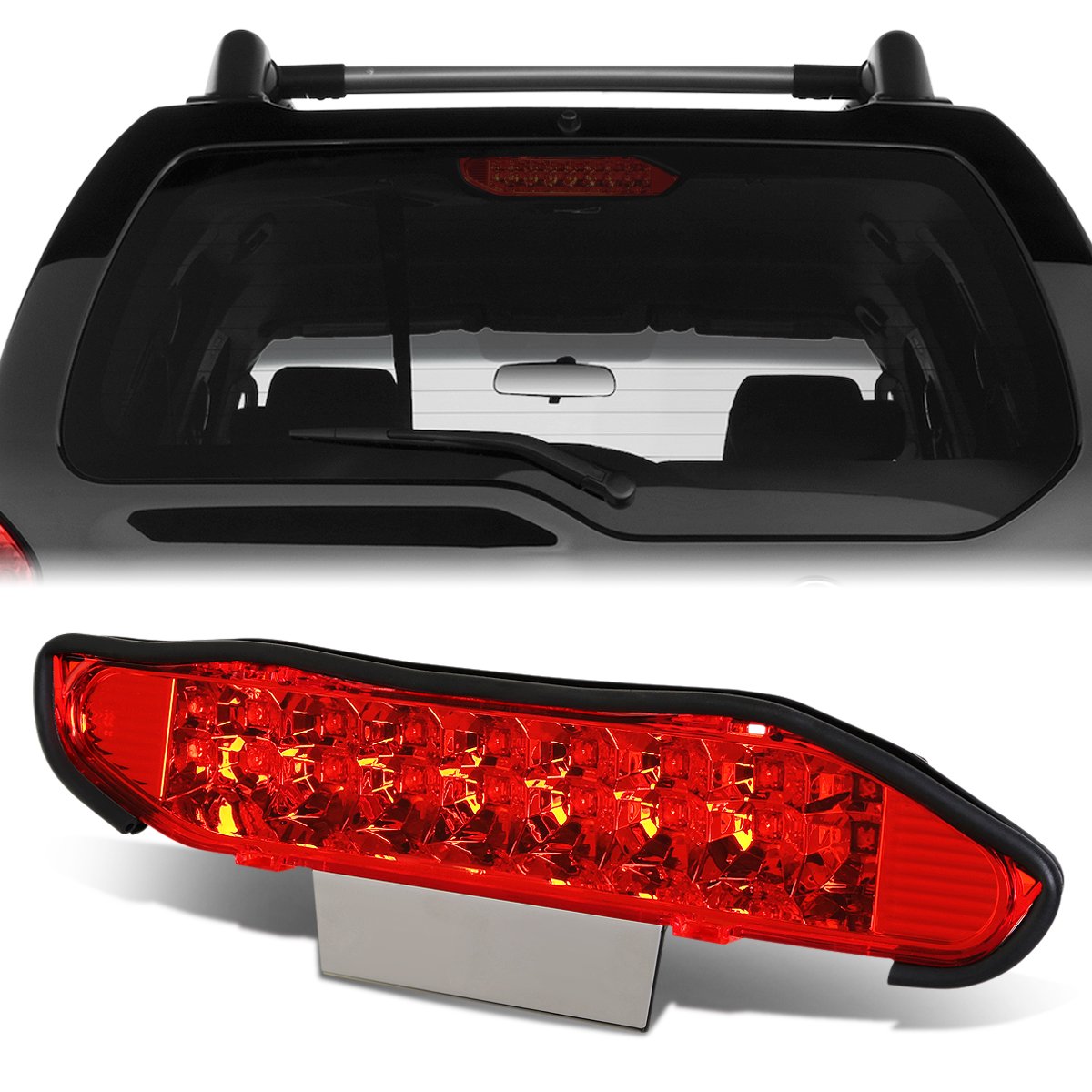 Nuvision Lighting, 00-04 Nissan Xterra LED 3rd Brake Light - Red Lens