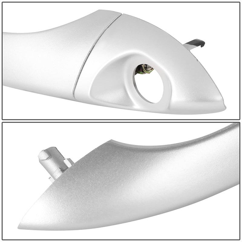 CAAP, 00-06 BMW X5 E53 Front Driver Side Exterior Door Handle (Painted) - with Keyhole & Carrier