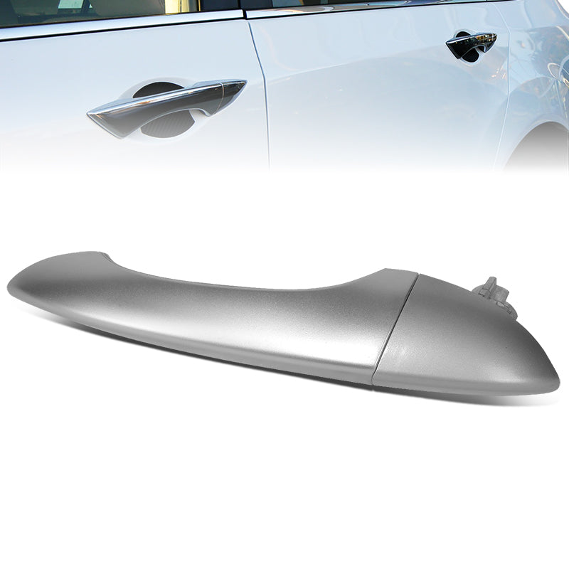 CAAP, 00-06 BMW X5 E53 Rear Left/ Driver Side Door Pull Handle - Silver