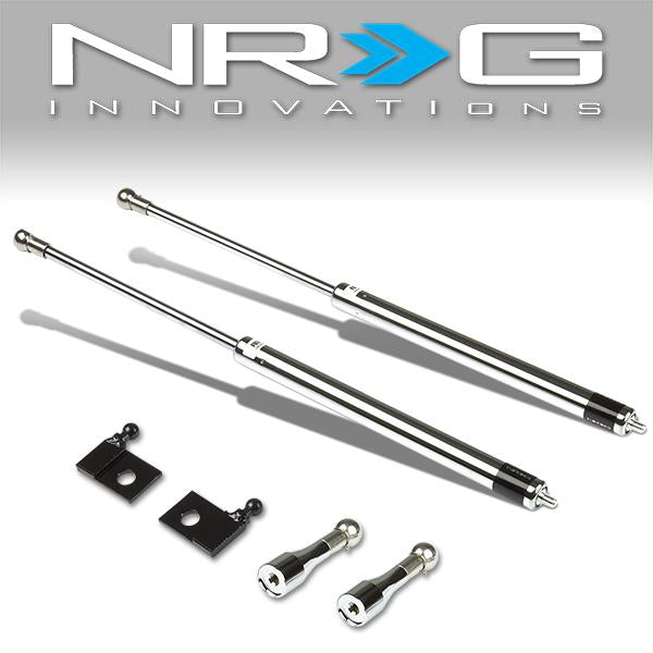 NRG Innovations, 00-07 Subaru Impreza WRX STi Stainless Steel Hood Damper - HD-200