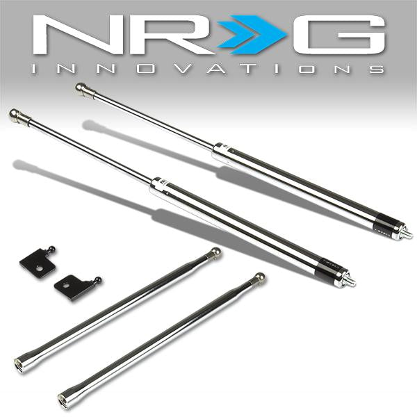 NRG Innovations, 00-09 Honda S2000 AP1 AP2 Stainless Steel Hood Damper - HD-140