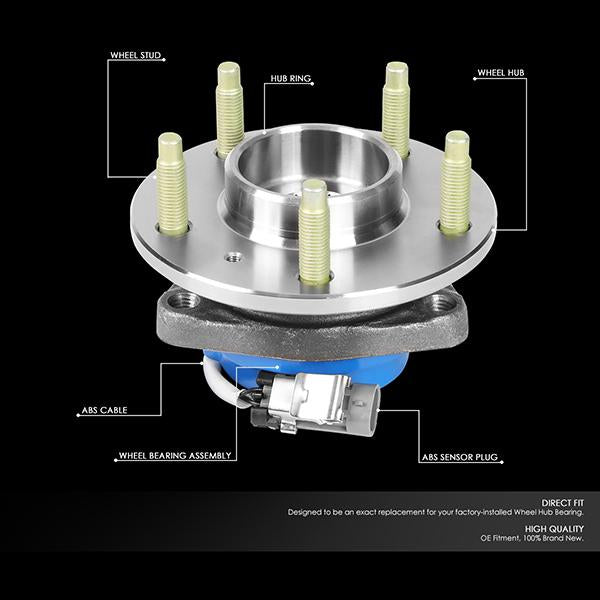 CAAP, 00-13 Chevy Impala 97-05 Buick Century FWD Front Wheel Bearing Hub Assembly