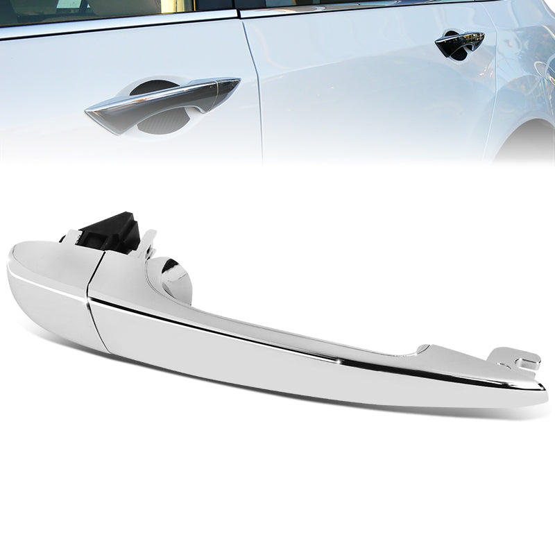 CAAP, 01-05 BMW 325i 330i E46 Front Right/ Passenger Side Door Pull Handle - Chrome