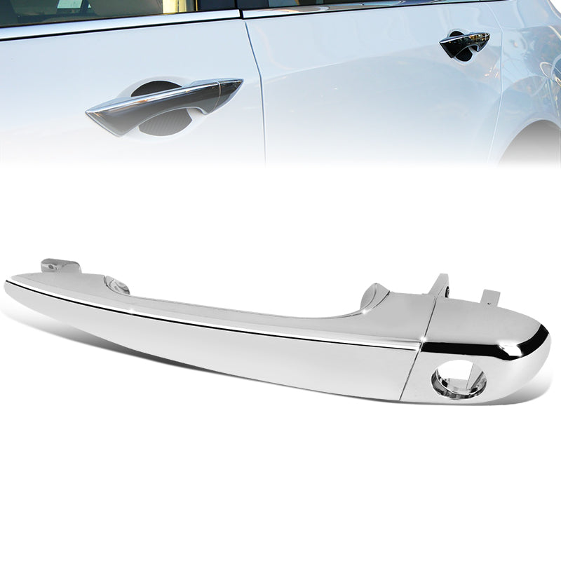 CAAP, 01-05 BMW 325xi 330xi E46 Front Left/ Driver Side Door Pull Handle - Chrome