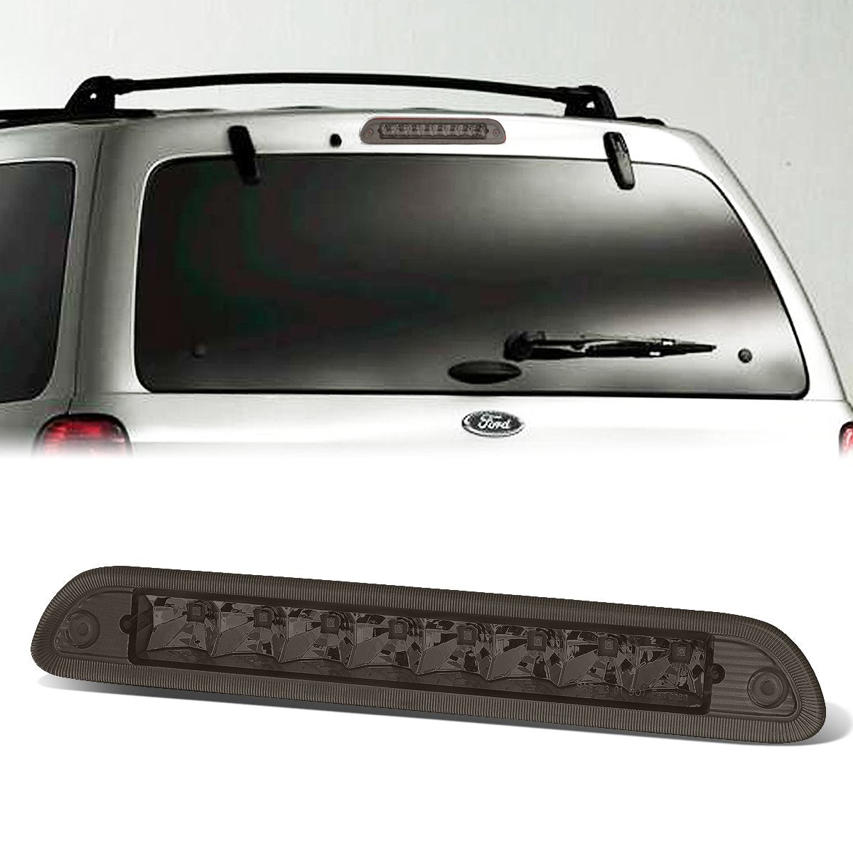 Nuvision Lighting, 01-07 Ford Escape Mercury Mariner LED 3rd Brake Light - Smoked Lens