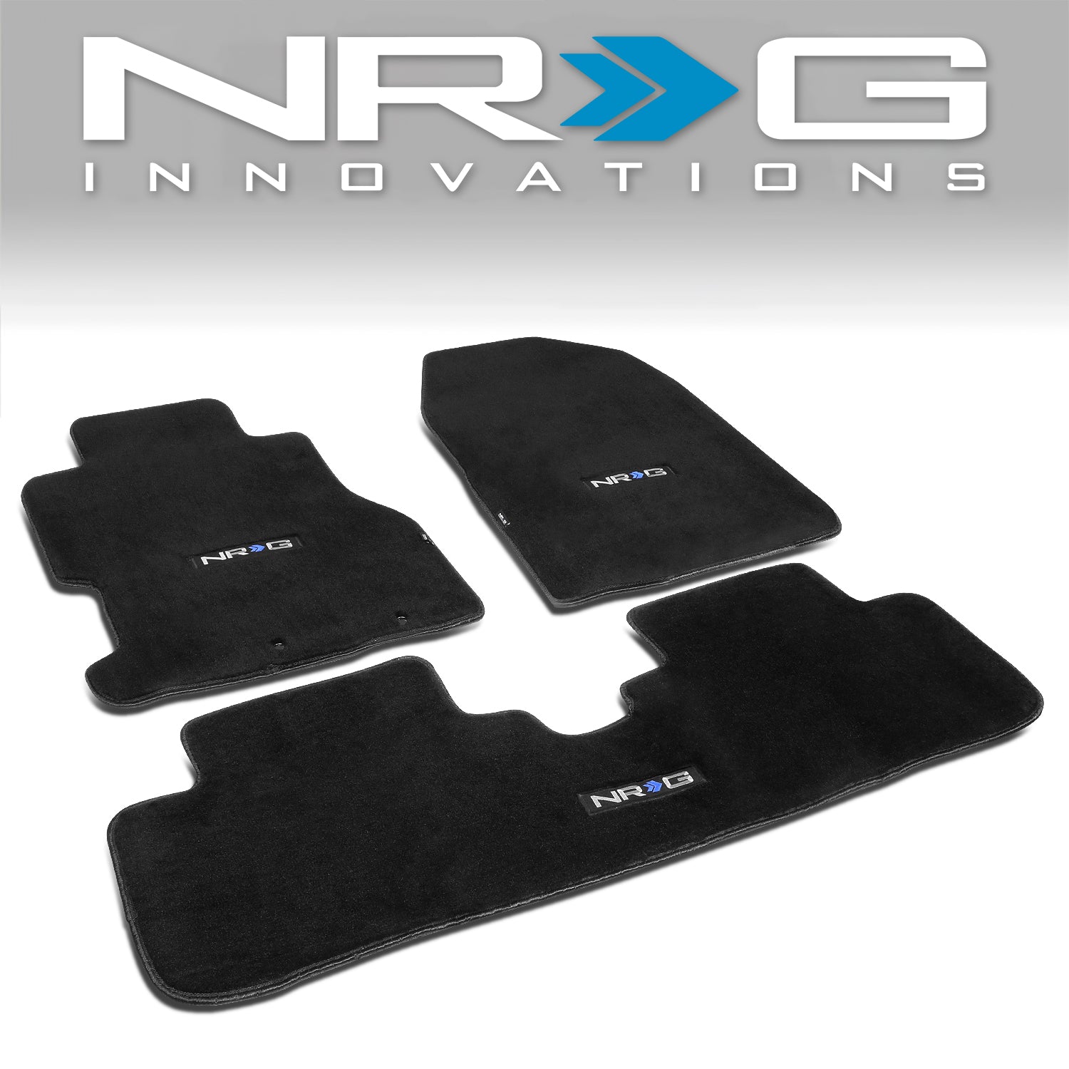 NRG Innovations, 02-03 Honda Civic Si/ SiR EP3 K20A3 Floor Mats Carpets - FMR-150NRG