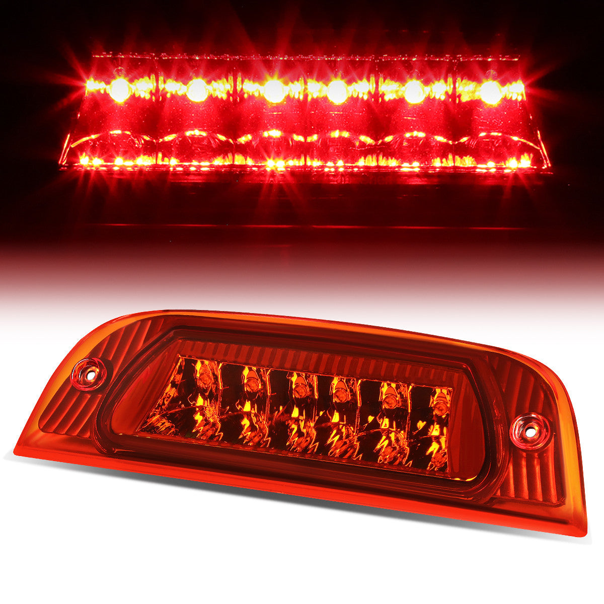 Nuvision Lighting, 02-07 Jeep Liberty LED 3rd Brake Light - Red Lens