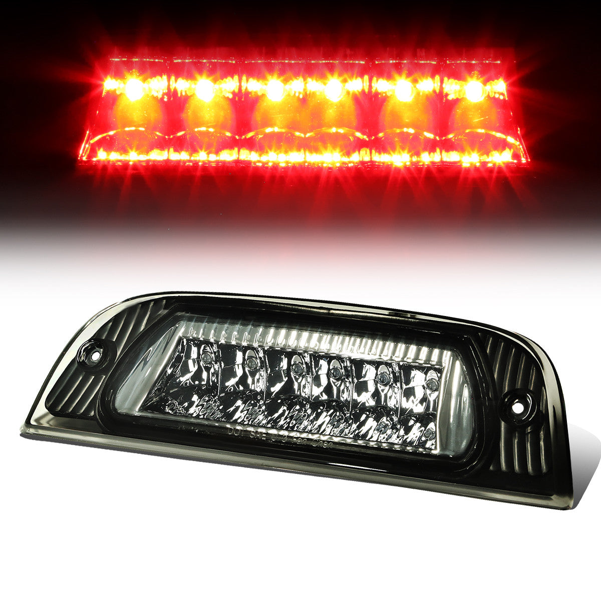 Nuvision Lighting, 02-07 Jeep Liberty LED 3rd Brake Light - Smoked Lens