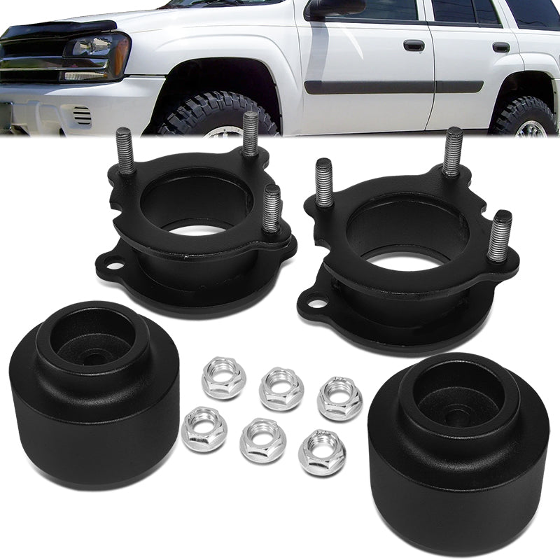 J2 Engineering, 02-09 Chevy Trailblazer/ GMC Envoy 2 in. Front/ 2 in. Rear Lift Kit (2WD, 4WD)