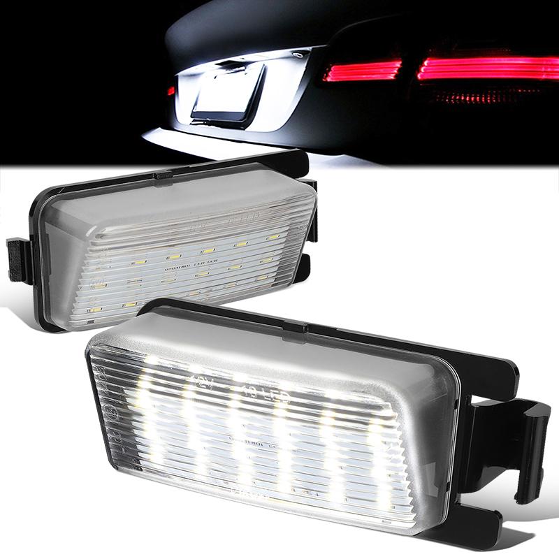 Nuvision Lighting, 03-08 Nissan 350Z 09-20 370Z White LED License Plate Lights