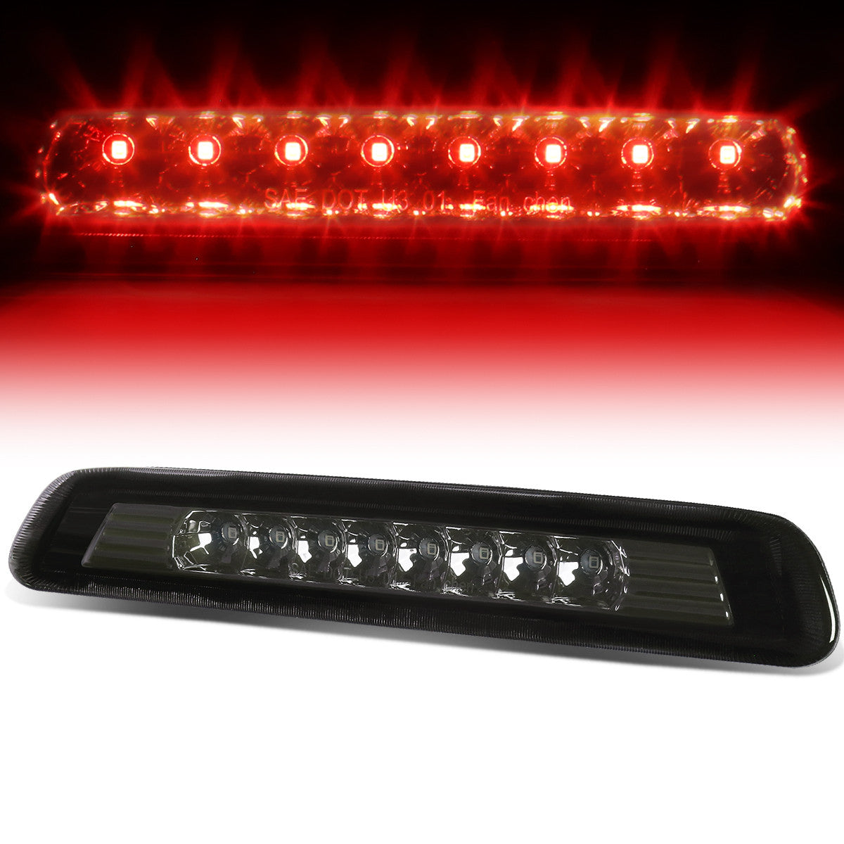 Nuvision Lighting, 03-09 Toyota 4Runner LED 3rd Brake Light - Smoked Lens