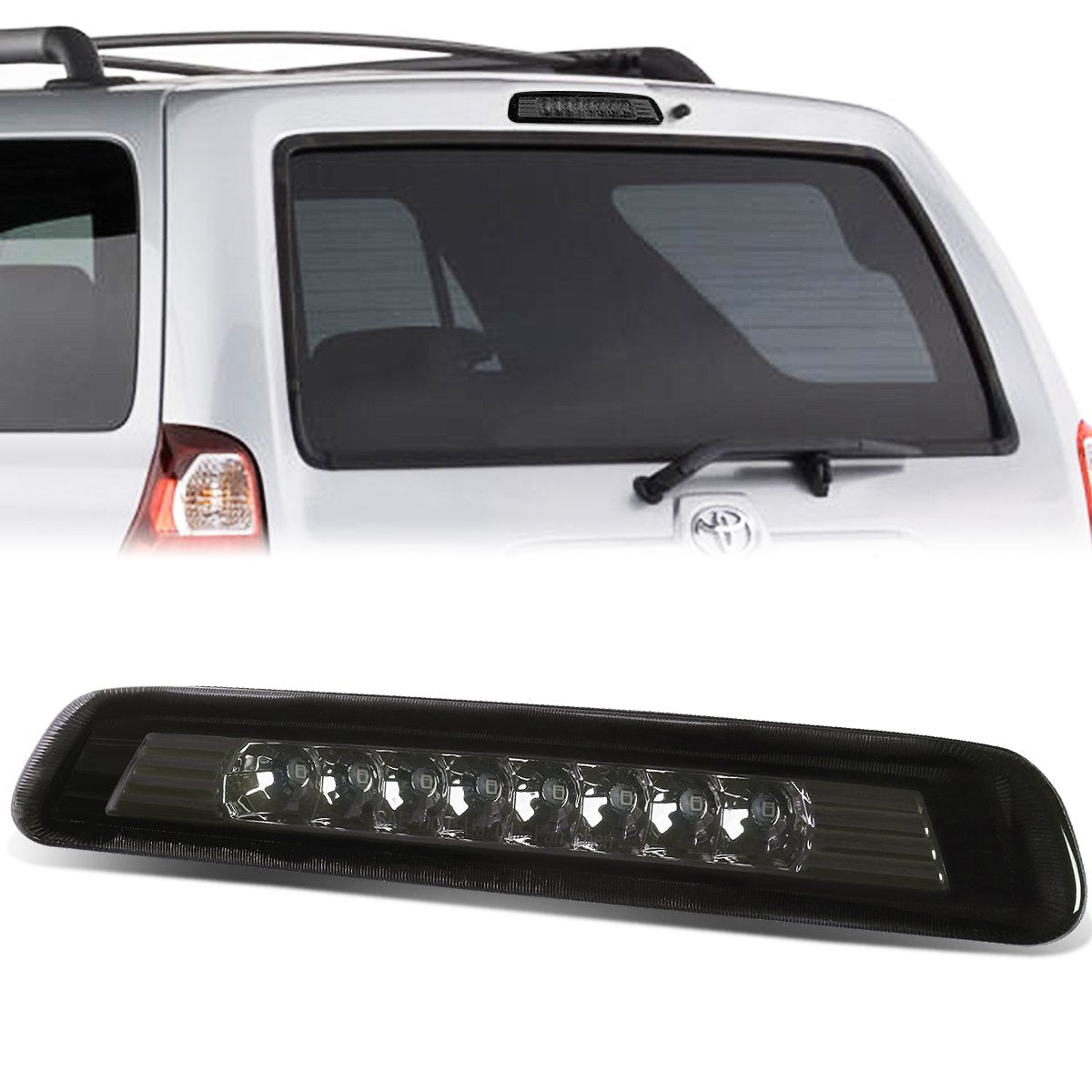 Nuvision Lighting, 03-09 Toyota 4Runner LED 3rd Brake Light - Smoked Lens