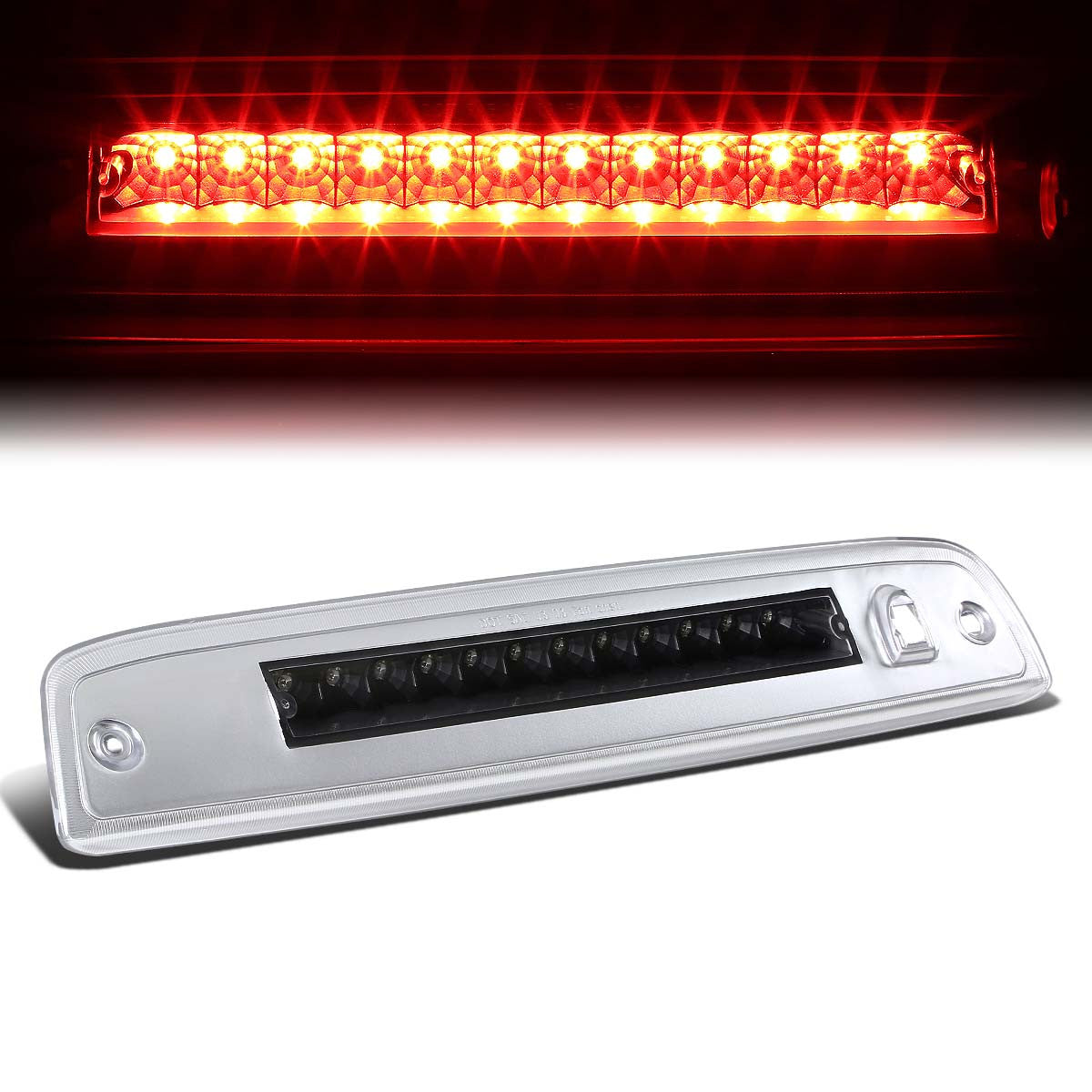 Nuvision Lighting, 03-16 Ford Expedition Lincoln Navigator LED 3rd Brake Light - Black Housing