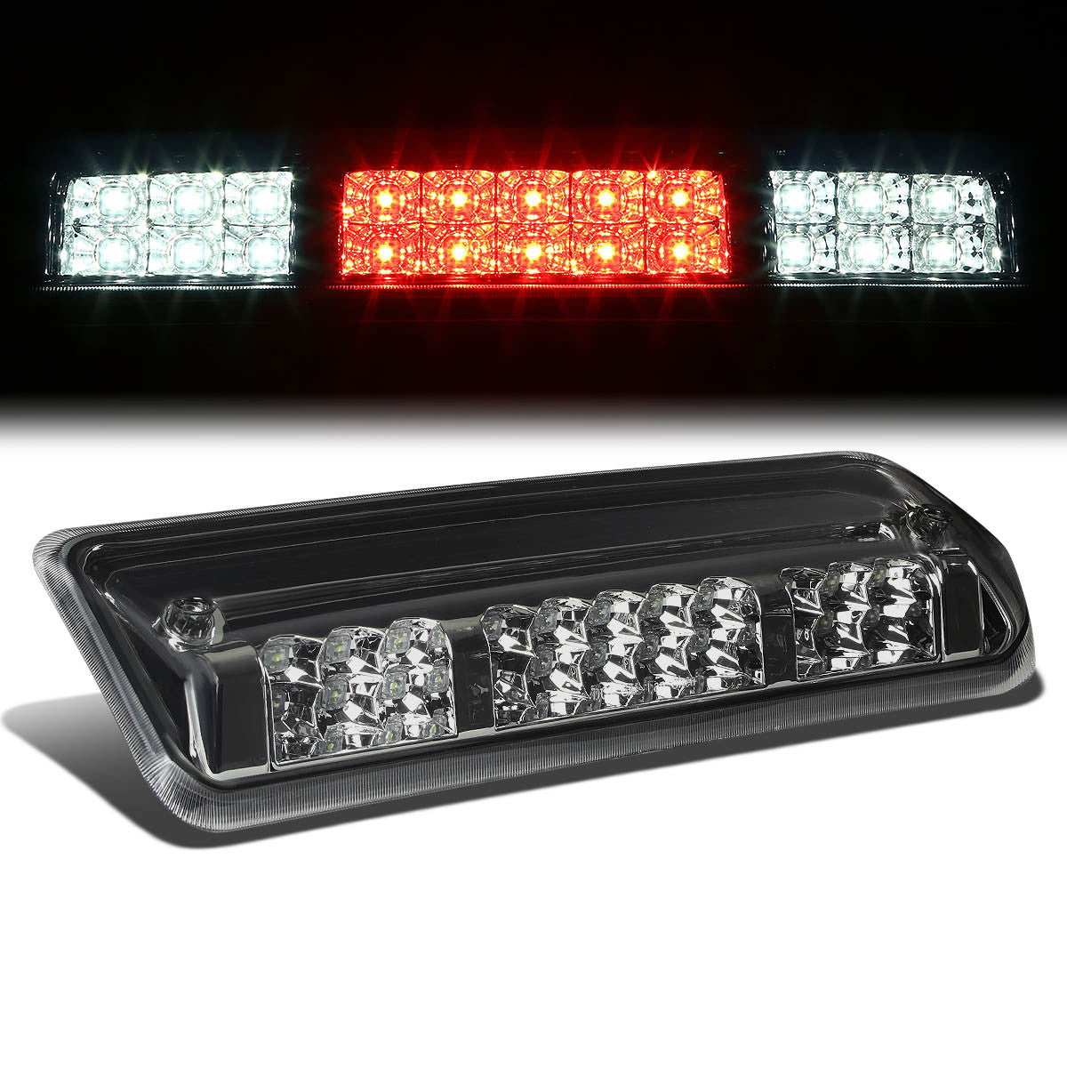 Nuvision Lighting, 04-08 Ford F150 Lincoln Mark LT LED 3rd Brake Light+Cargo Lamp - Smoked Lens