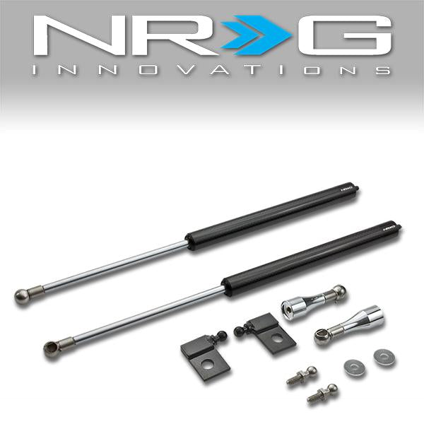 NRG Innovations, 05-06 Scion xA xB 04-10 tC 2AZ-FE Carbon Fiber Hood Damper - HD-700CF