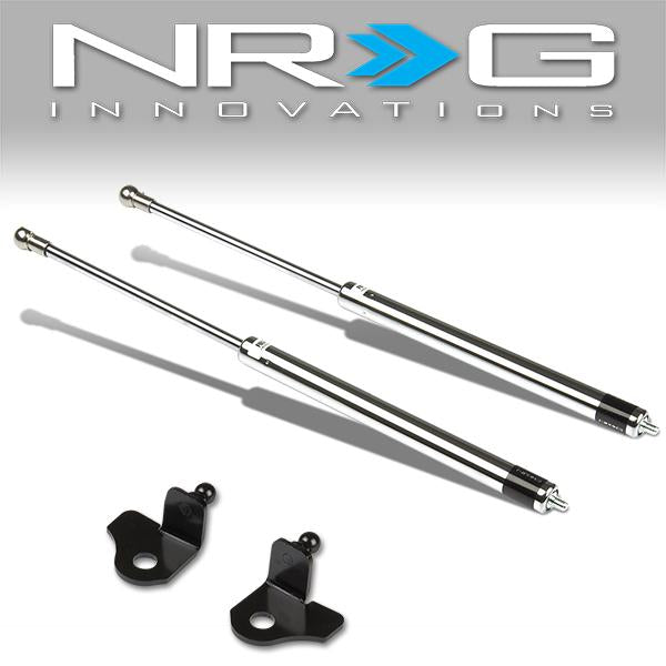 NRG Innovations, 05-07 Mazda 6 S i I4 V6 Stainless Steel Hood Damper - HD-500