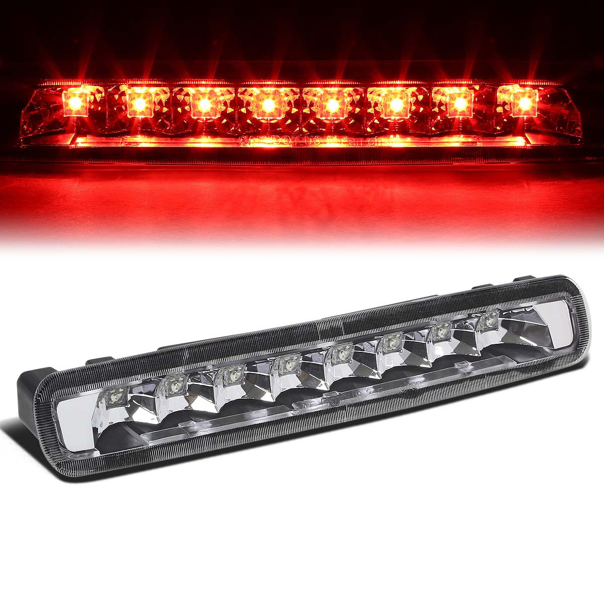 Nuvision Lighting, 05-09 Ford Mustang LED 3rd Brake Light - Clear Lens