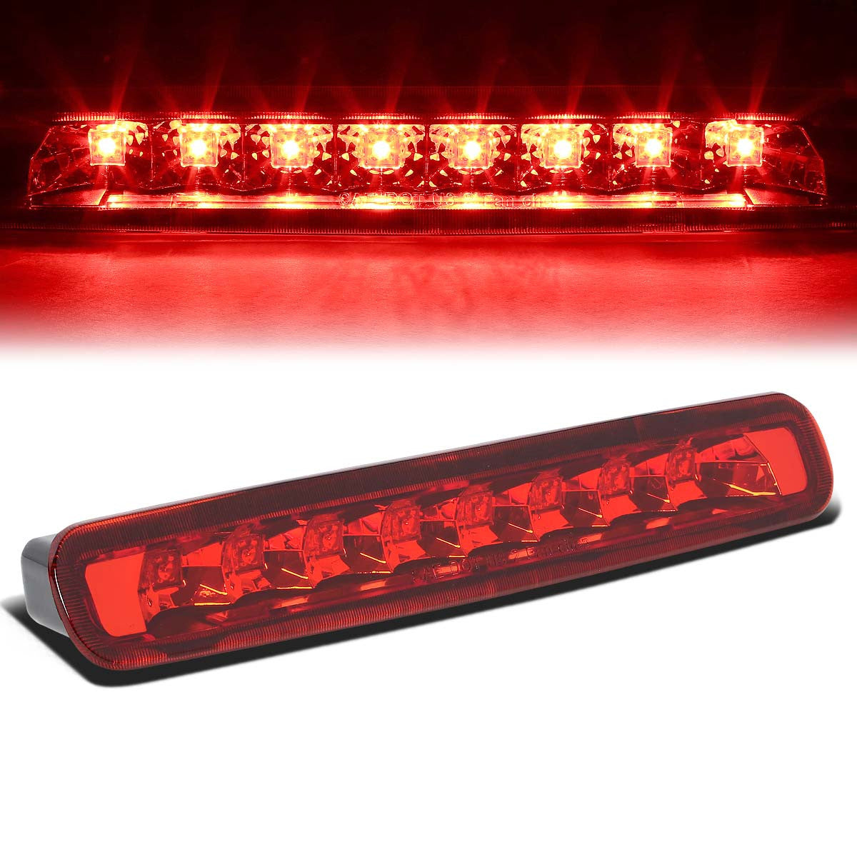 Nuvision Lighting, 05-09 Ford Mustang LED 3rd Brake Light - Red Lens