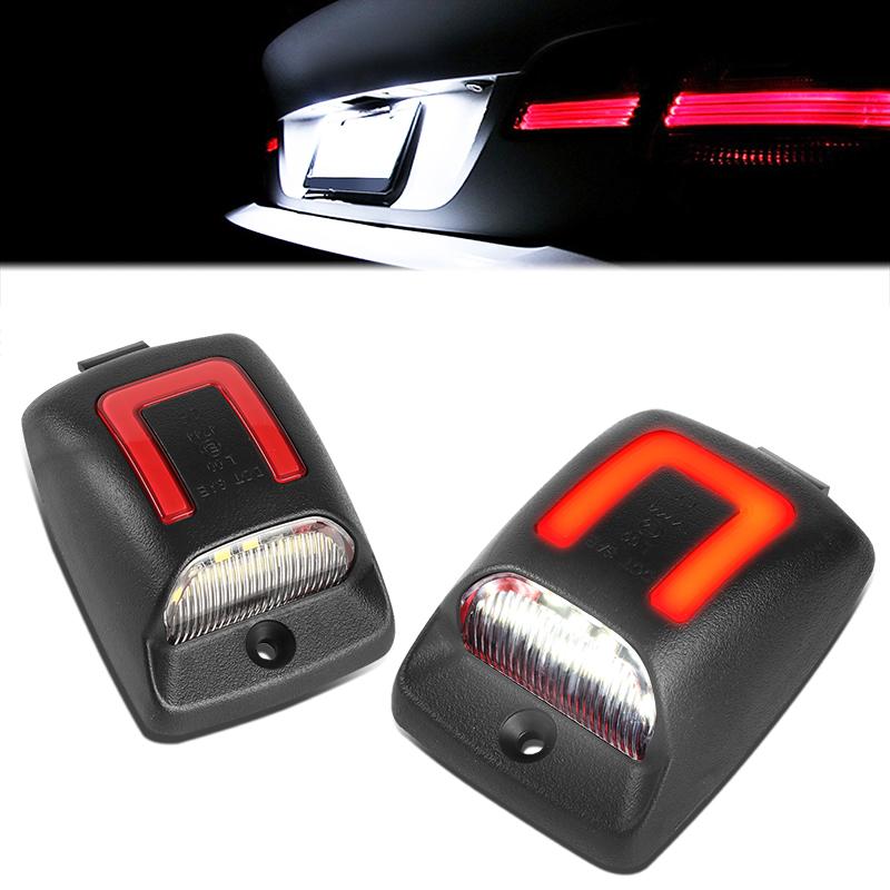 Nuvision Lighting, 05-15 Toyota Tacoma 00-13 Toyota Tundra White LED License Plate Lights