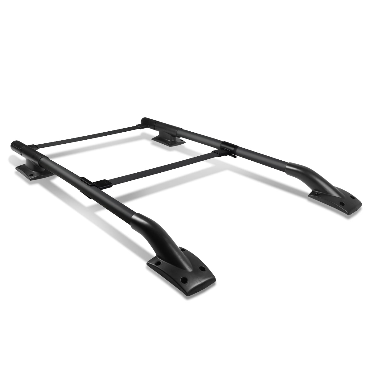 DNA Motoring, 05-17 Nissan Frontier 4-Door Roof Rack w/Adjustable Cross Bar - Aluminum