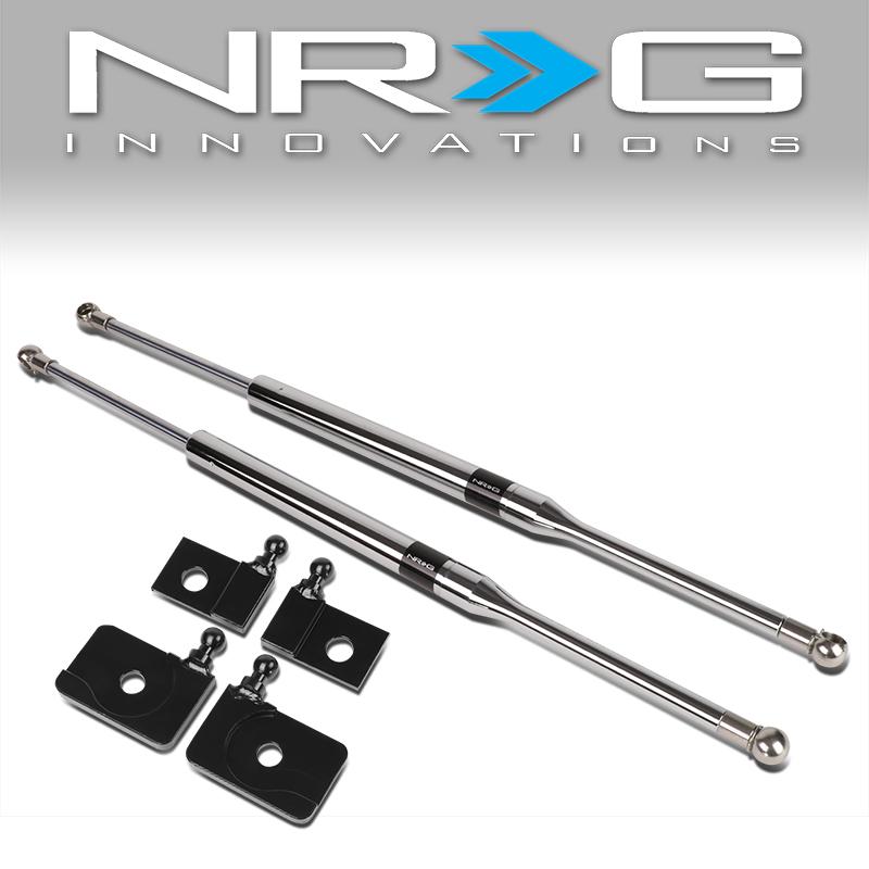 NRG Innovations, 07-08 Honda Fit Jazz Carbon Fiber Hood Damper - HD-160