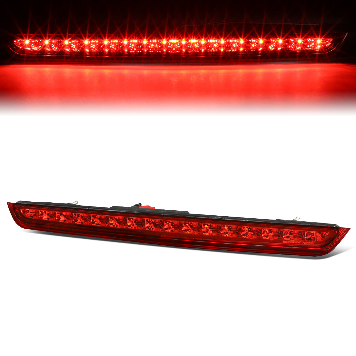 Nuvision Lighting, 07-14 Chevy Suburban GMC Yukon XL 1500 2500 LED 3rd Brake Light - Red Lens