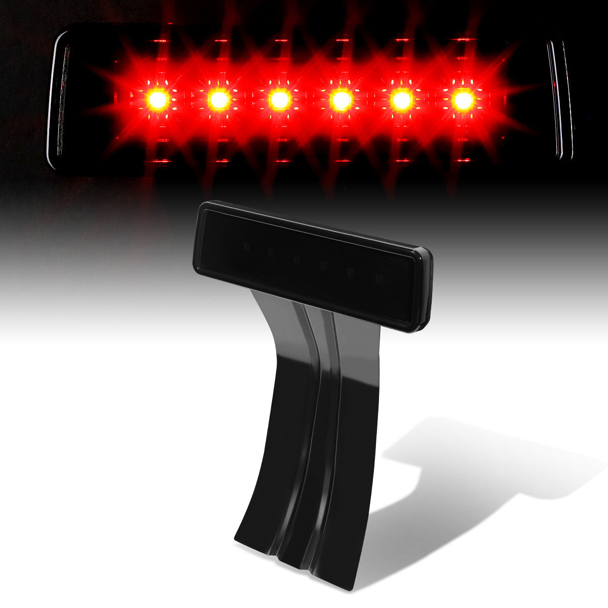 Nuvision Lighting, 07-17 Jeep Wrangler JK LED 3rd Brake Light - Smoked Lens