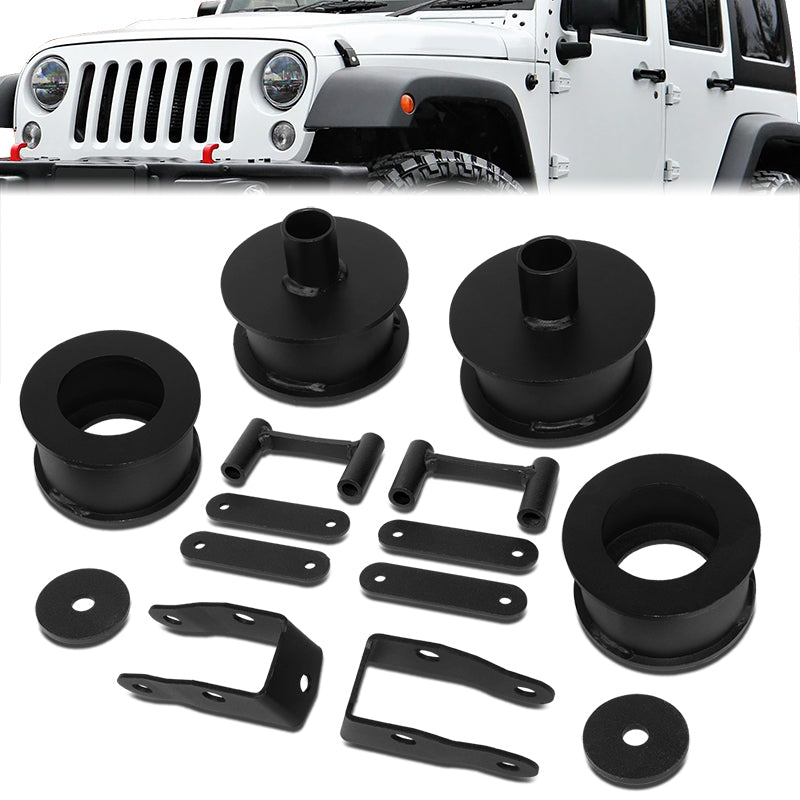 J2 Engineering, 07-18 Jeep Wrangler JK 2.5 in. Front/ Rear Lift Kit (2WD, 4WD)