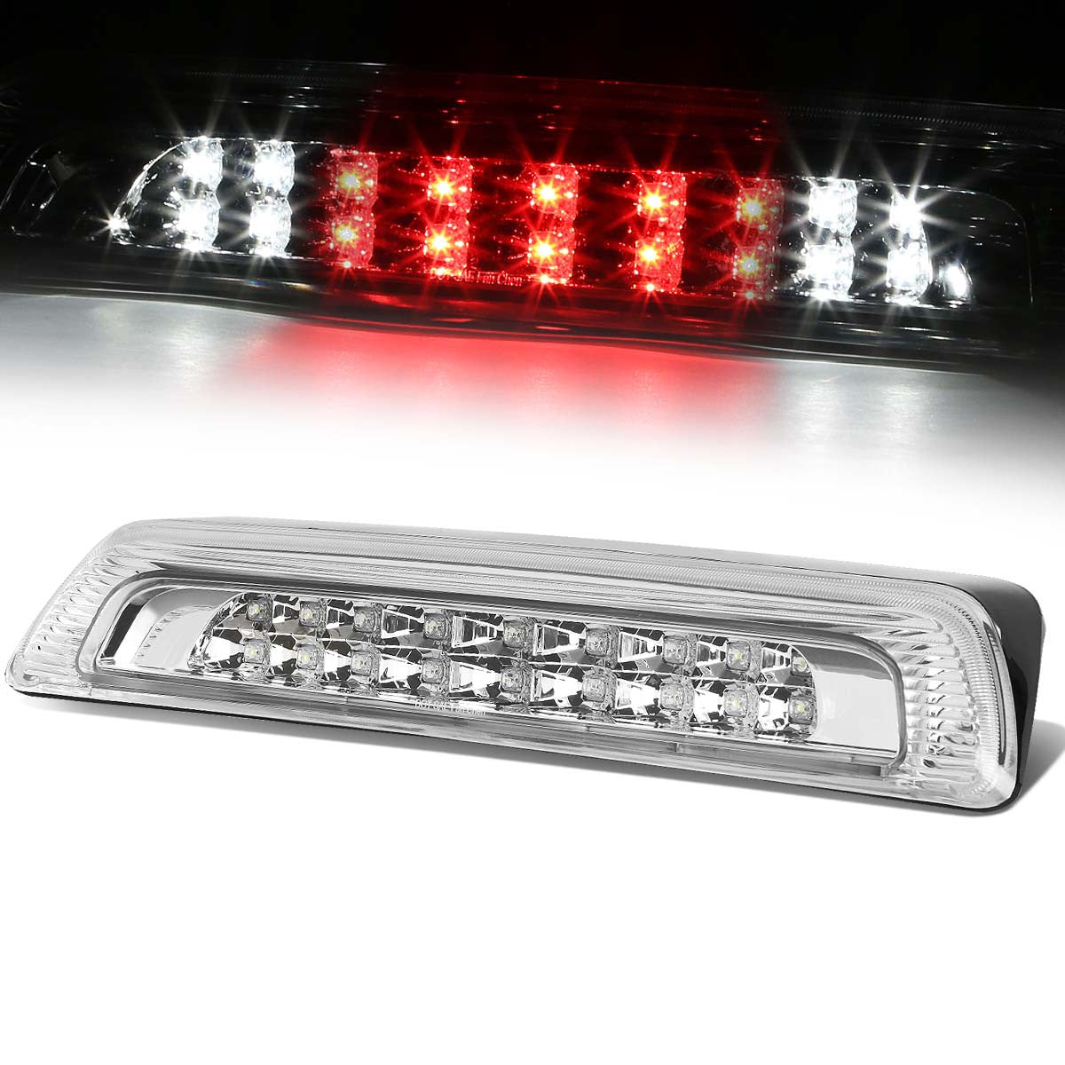 Nuvision Lighting, 07-18 Toyota Tundra LED 3rd Brake Light+Cargo Lamp - Clear Lens