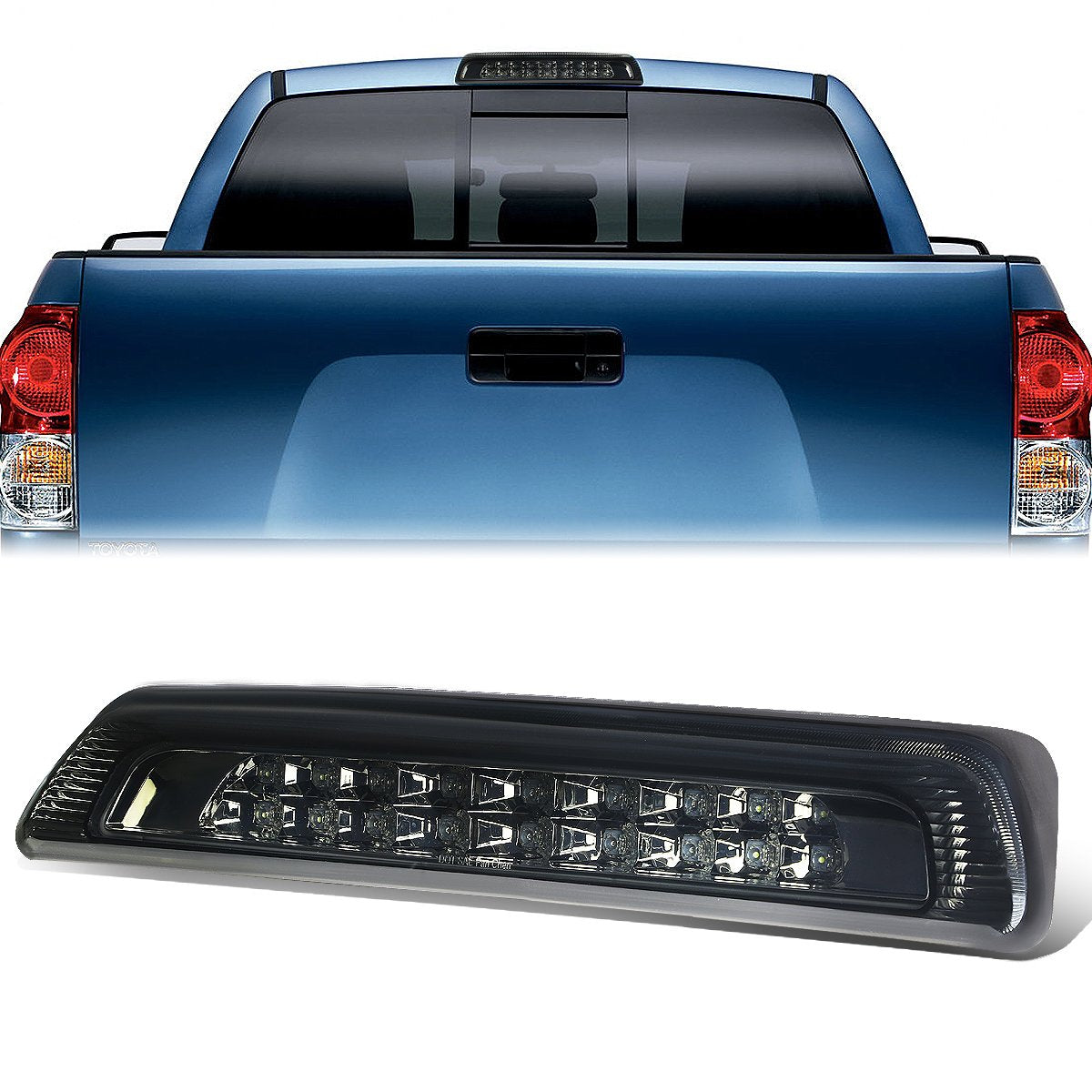 Nuvision Lighting, 07-18 Toyota Tundra LED 3rd Brake Light+Cargo Lamp - Smoked Lens