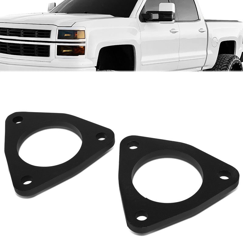 J2 Engineering, 07-22 Chevy Silverado / GMC Sierra 1500 0.5 in. Front Leveling Spacer Kit (2WD, 4WD)
