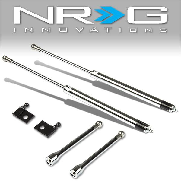 NRG Innovations, 08-10 Scion xB 2.4L 2AZ-FE Stainless Steel Hood Damper - HD-810