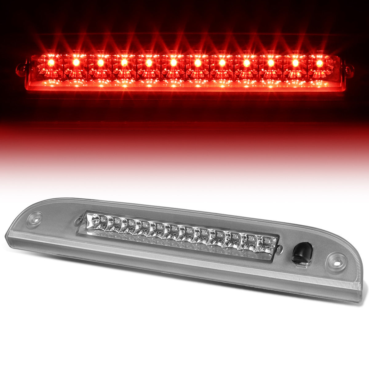 Nuvision Lighting, 08-12 Ford Escape Mercury Mariner LED 3rd Brake Light - Clear Lens