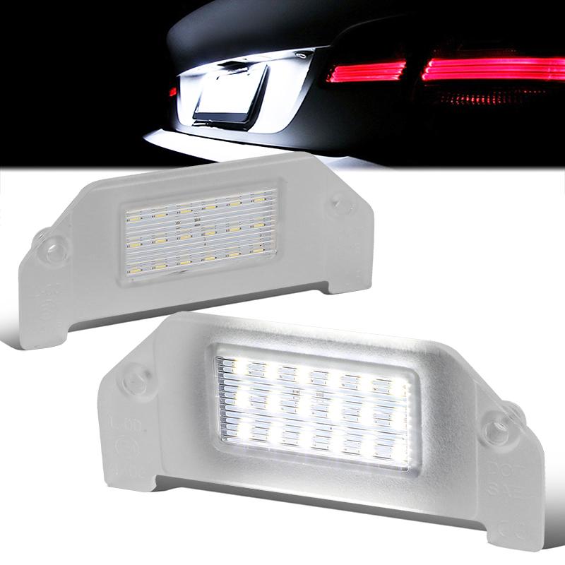 Nuvision Lighting, 08-14 Dodge Challenger Avenger White LED License Plate Lights