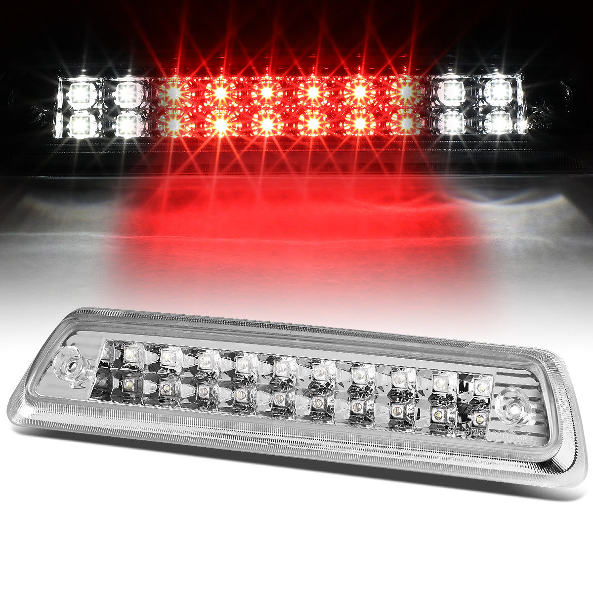 Nuvision Lighting, 09-14 Ford F150 Lincoln Mark LT LED 3rd Brake Light+Cargo Lamp - Clear Lens