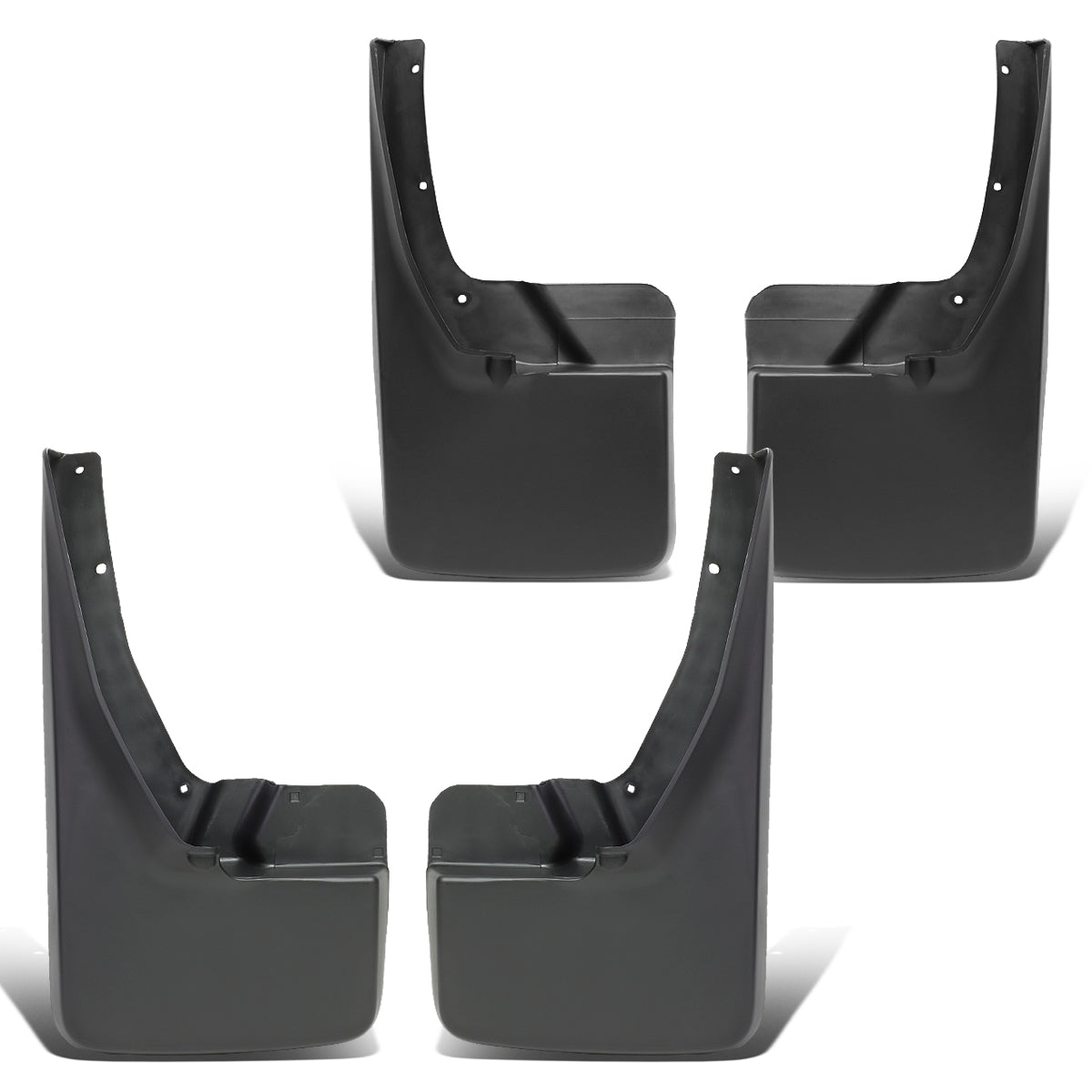 CAAP, 09-18 Dodge Ram 1500 2500 3500 1/8" Thick Wheel Mud Flaps - Factory Style