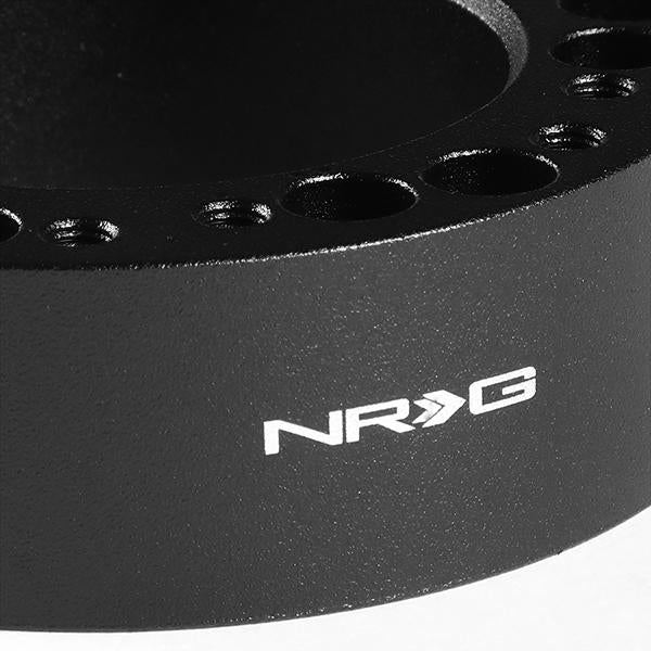 NRG Innovations, 1 in. H Aluminum Steering Wheel Hub Adapter - SRK-510BK