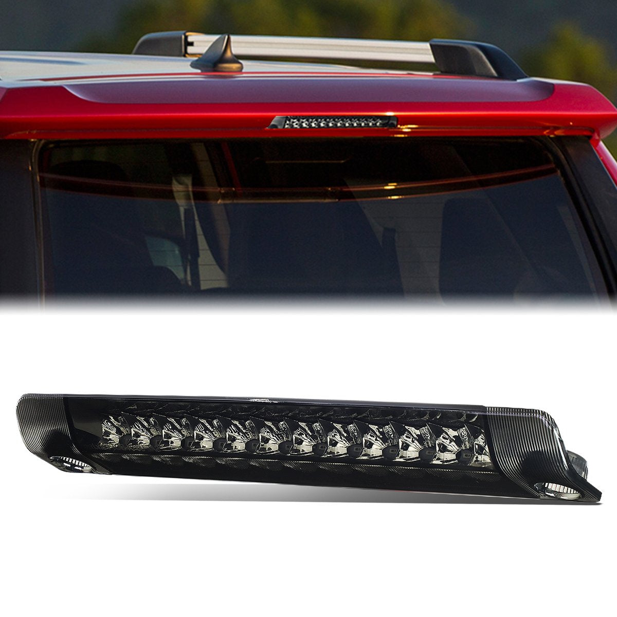 Nuvision Lighting, 10-16 Toyota 4Runner Sienna LED 3rd Brake Light - Smoked Lens