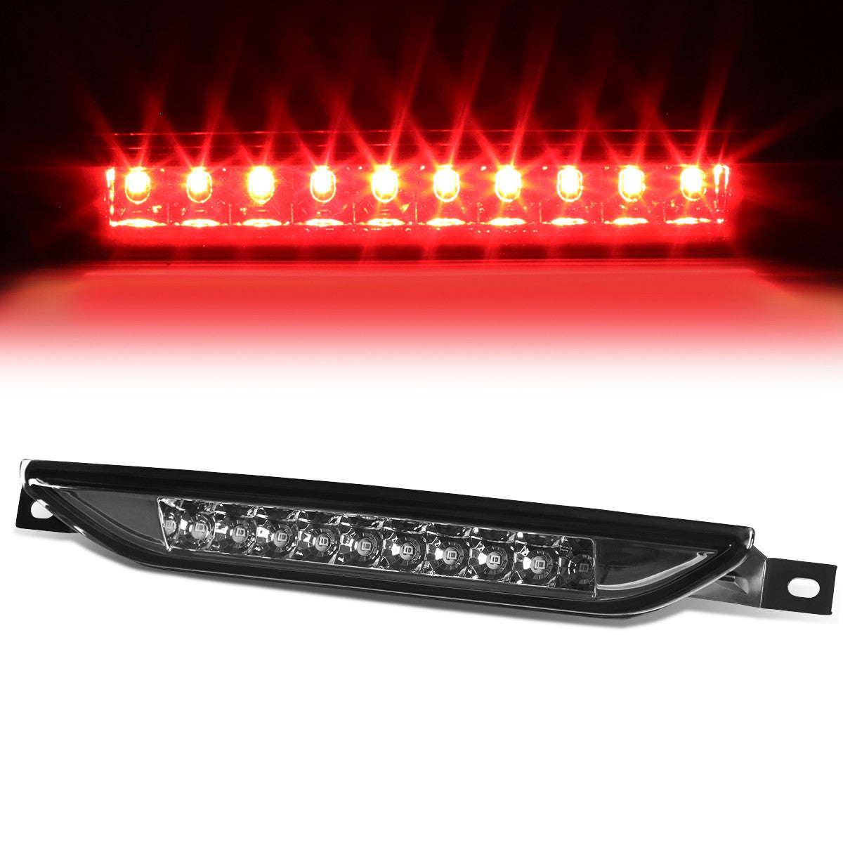 Nuvision Lighting, 11-17 Dodge Durango Jeep Grand Cherokee WK2 LED 3rd Brake Light - Smoked Lens