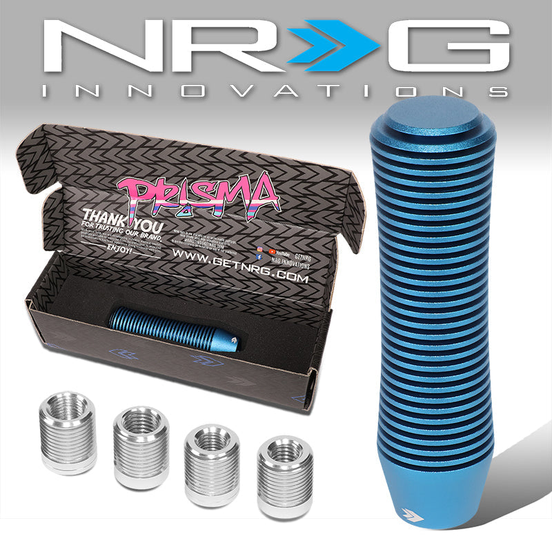 NRG Innovations, 114mm Tall Heatsink Short Curvy Style Aluminum Shift Knob [A Variety of Color Options]