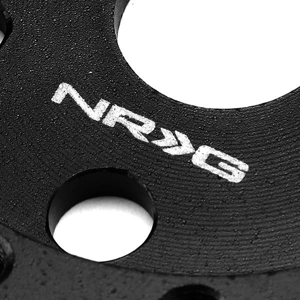 NRG Innovations, 1/2 in. H Aluminum Steering Wheel Hub Adapter - SRK-36BK