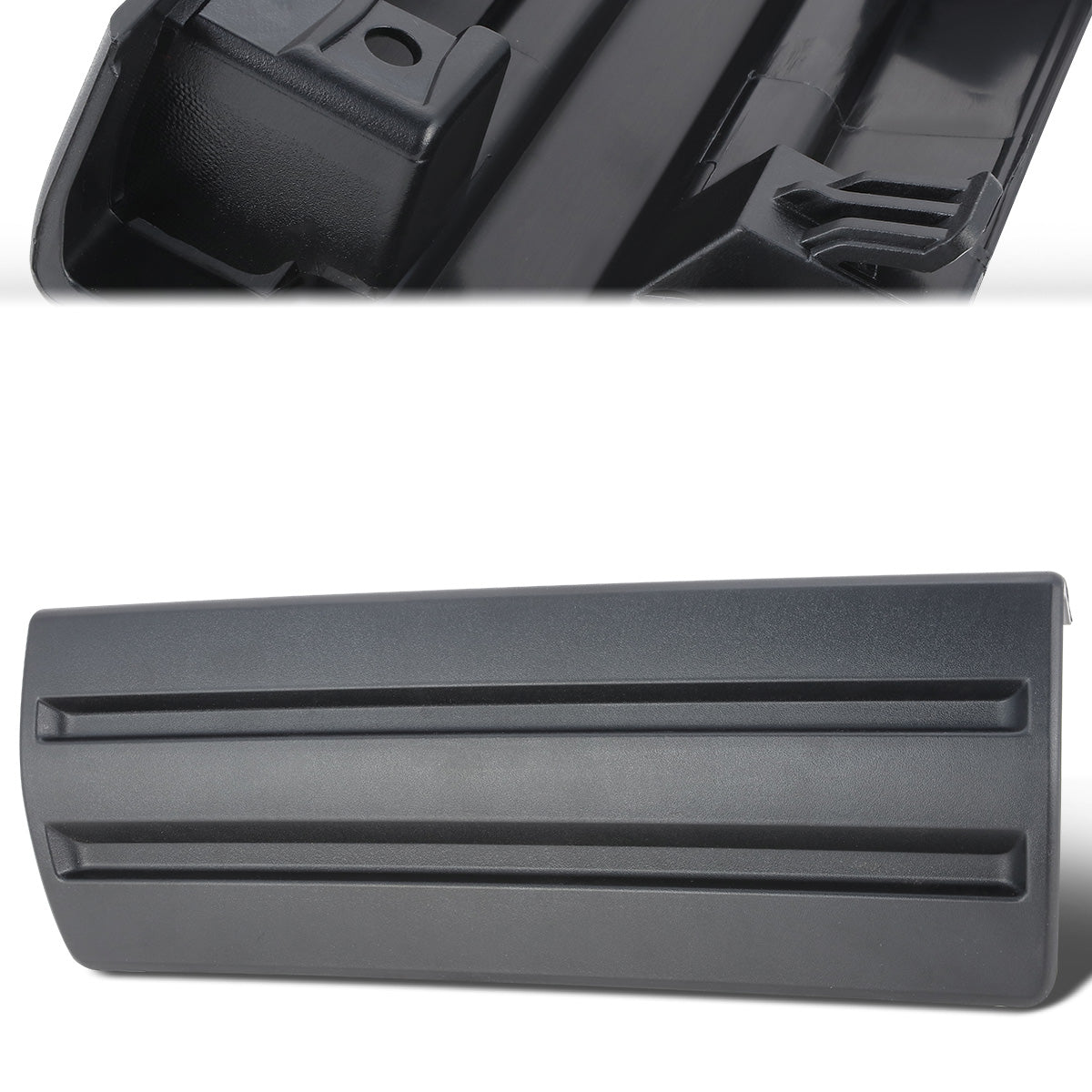 CAAP, 14-15 GMC Sierra 1500 Front License Plate Trim Cover - Black