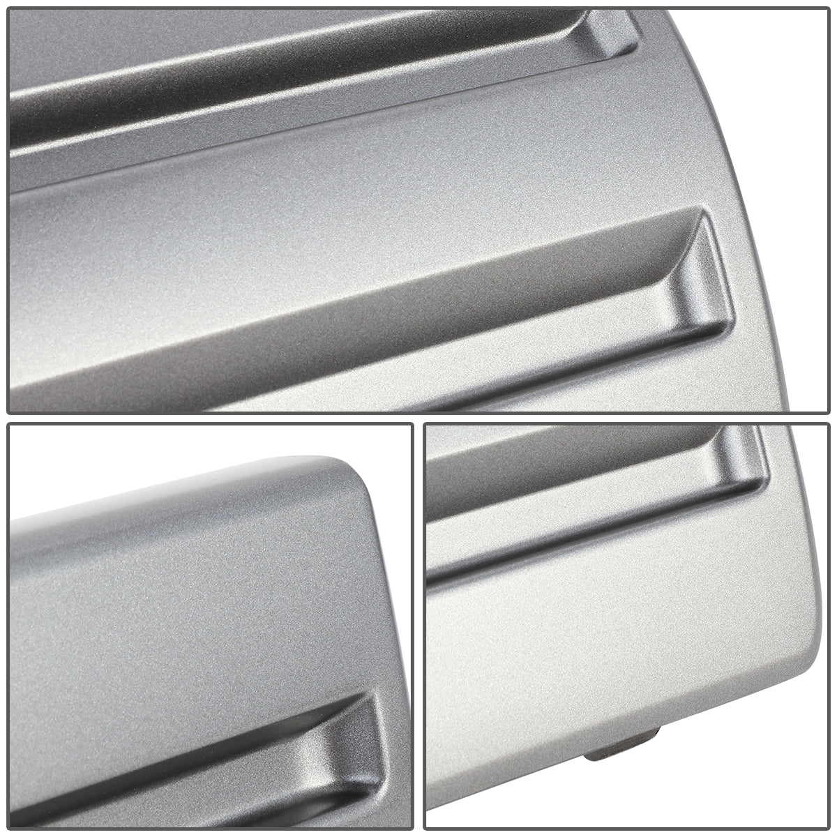 CAAP, 14-15 GMC Sierra 1500 Front License Plate Trim Cover - Gray