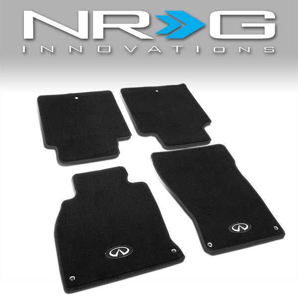 NRG Innovations, 14-19 Infiniti Q70 Floor Mats Carpets - FMR-610
