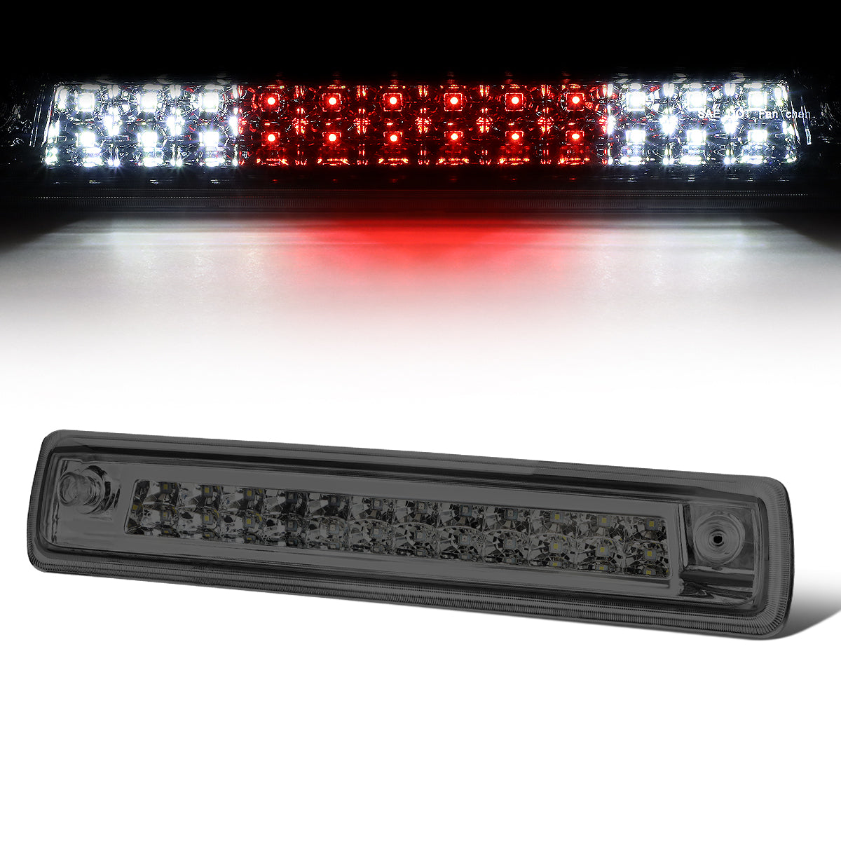 Nuvision Lighting, 15-18 Chevy Colorado GMC Canyon LED 3rd Brake Light+Cargo Lamp - Smoked Lens