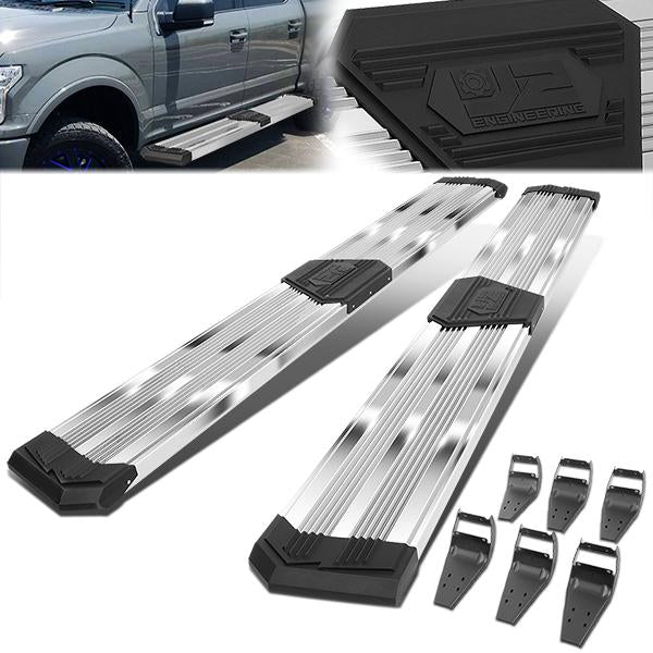 J2 Engineering, 15-20 Ford F150 F250 F350 Super Crew Cab 10 in. Wide Step Bar Running Board