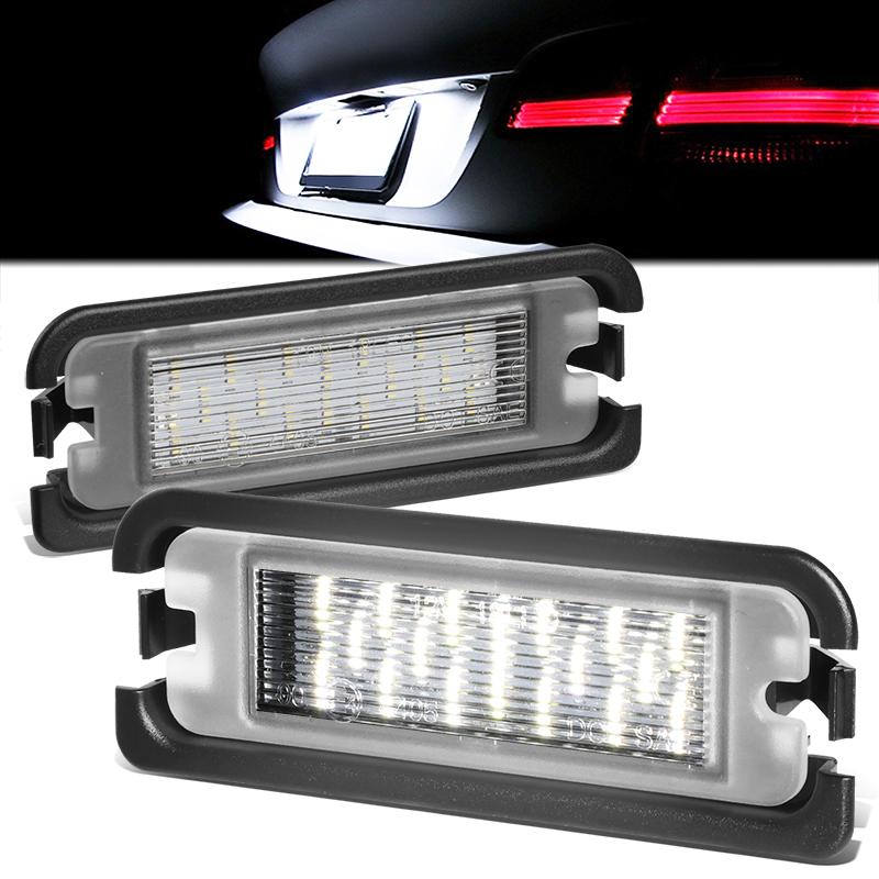 Nuvision Lighting, 15-22 Ford Mustang White LED License Plate Lights