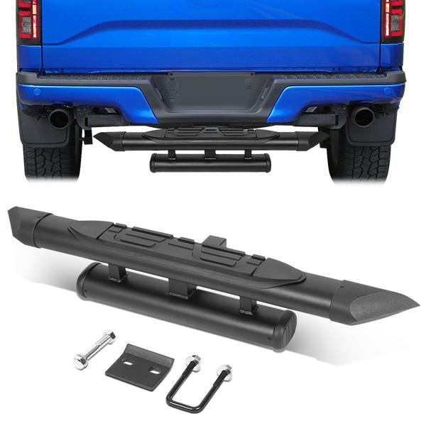 J2 Engineering, 2 in. Receover 42.5 in. Wide Oval Tow Hitch Step Bar - Heavy Duty Steel